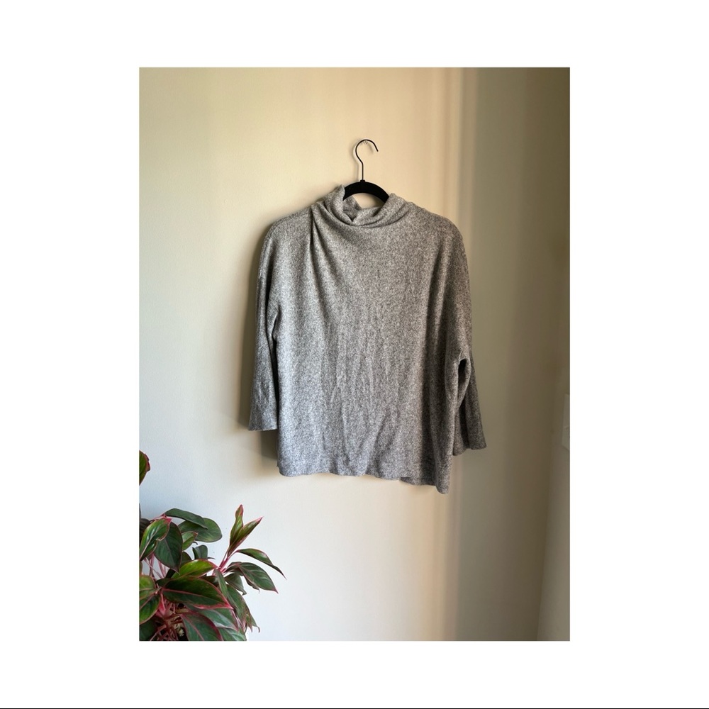 Mock neck sweater